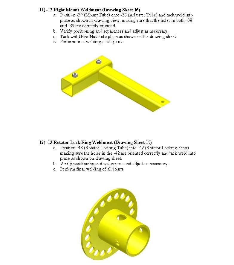 Car Rotisserie Diagram